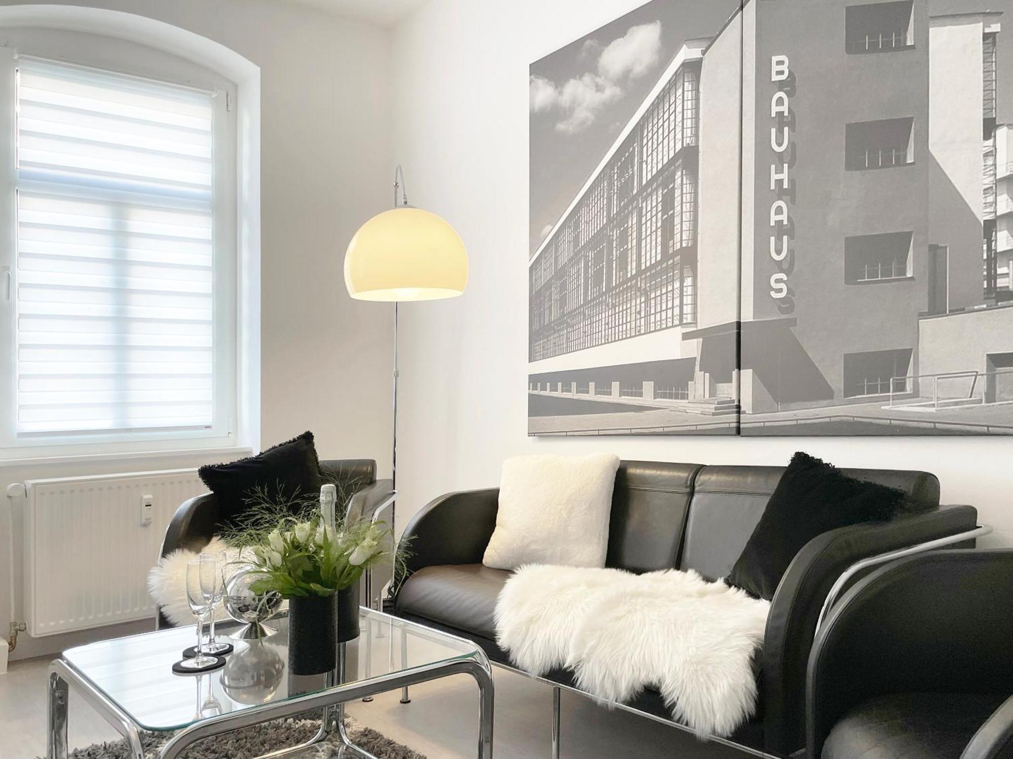 Bauhaus Design-Luxus Apartment, 20Er Jahre Stil, Garten Gera Exteriér fotografie